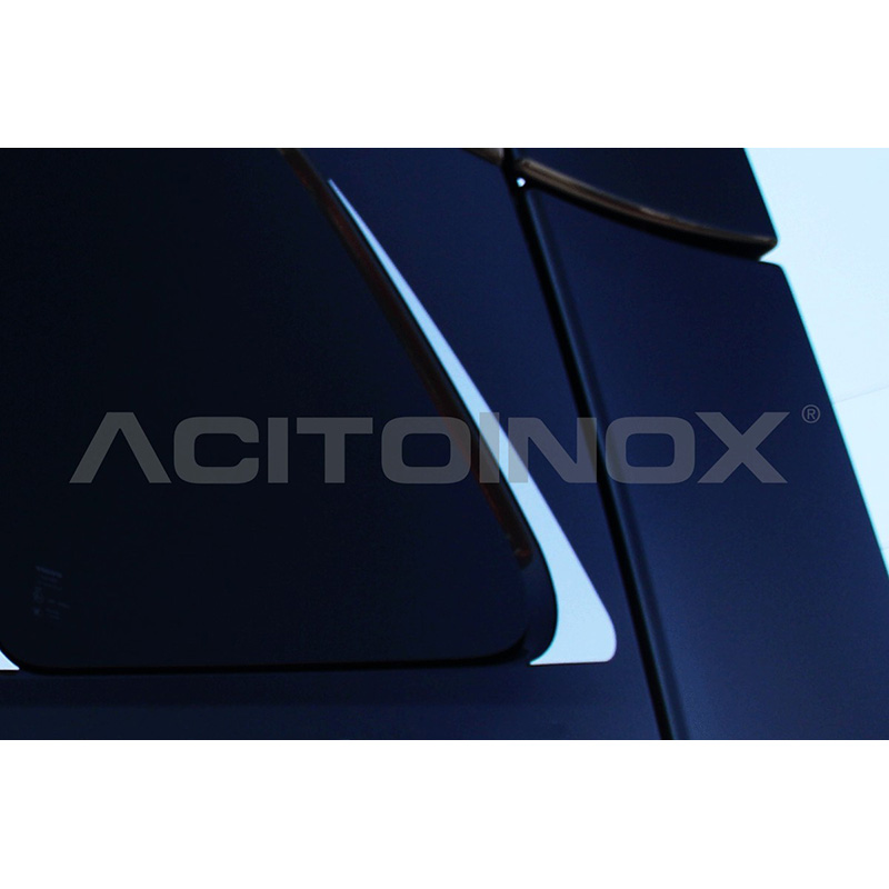 ACITOINOX ドアウィンド後側用ステンレスプレート VOLVO FH4