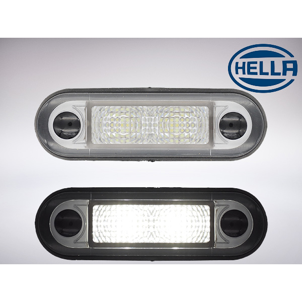 HELLA LEDマーカーライト (白色・ホワイト) LED2個タイプ