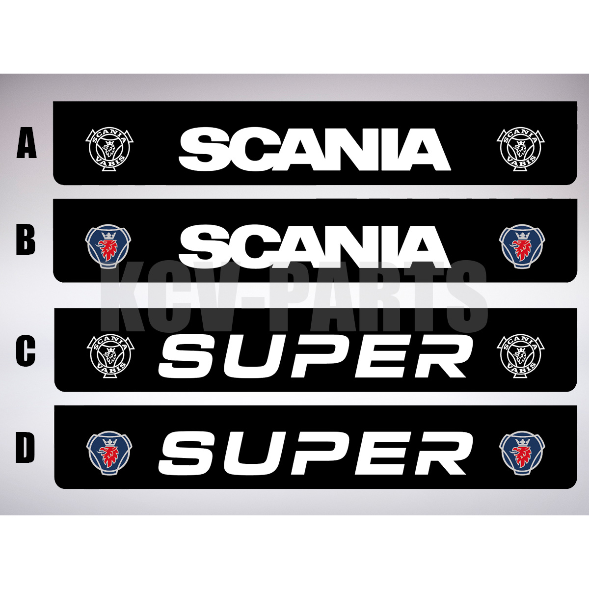 ワイド マッドフラップ  SCANIA
