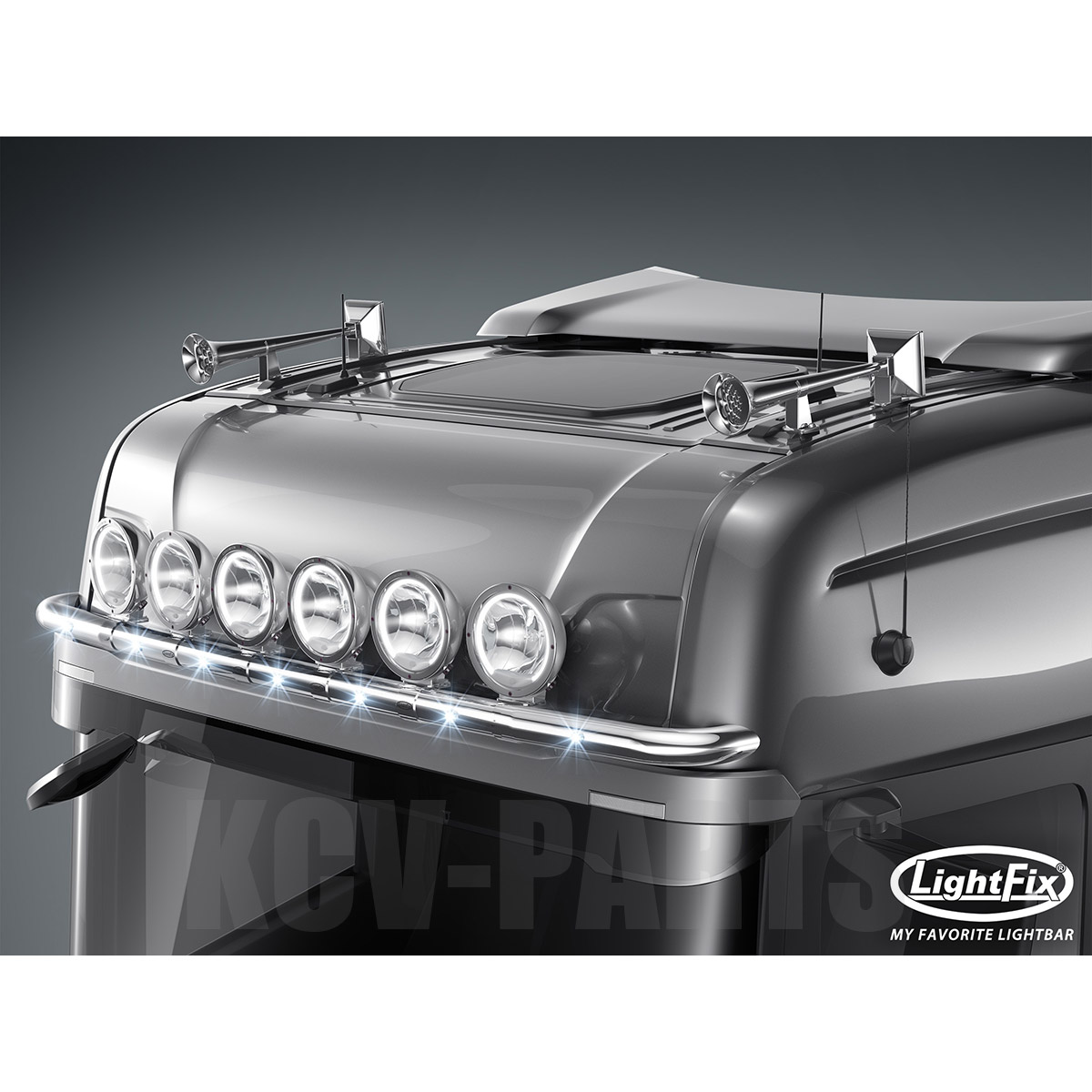 LightFix ハイバー スカイライト SCANIA Next-Gen ノーマルキャブ&ハイラインキャブ用