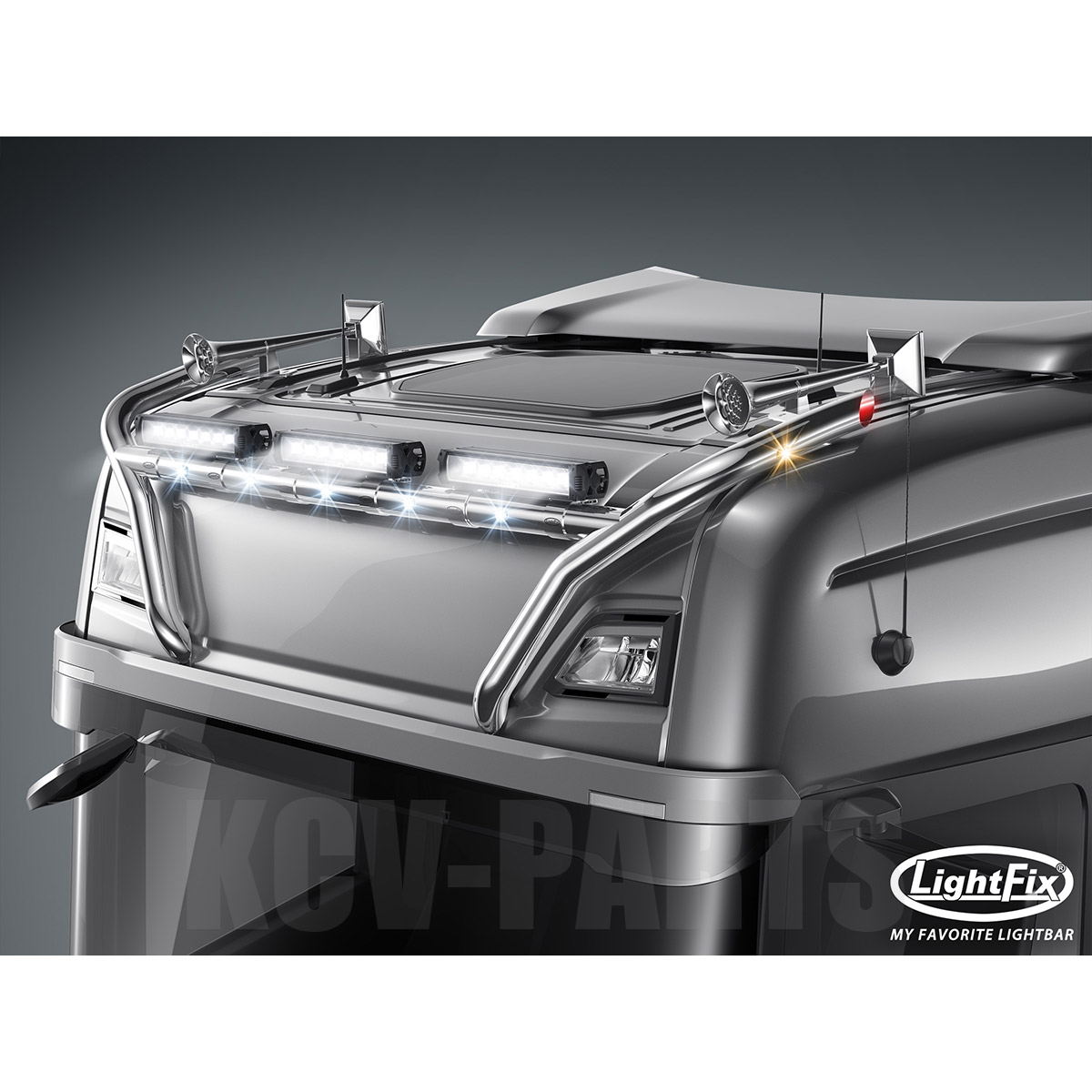 LightFix ハイバー スカイライト "ワイルドライフ" SCANIA Next-Gen ハイラインキャブ用