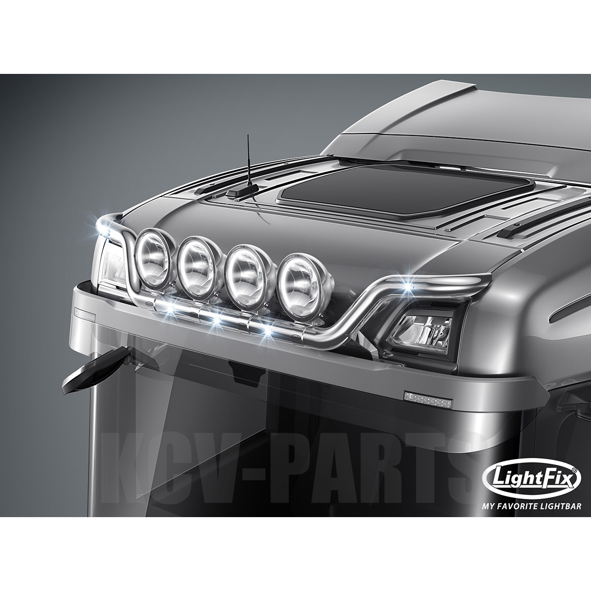 LightFix ハイバー スカイライト "ウィング" SCANIA Next-Gen ノーマルキャブ用