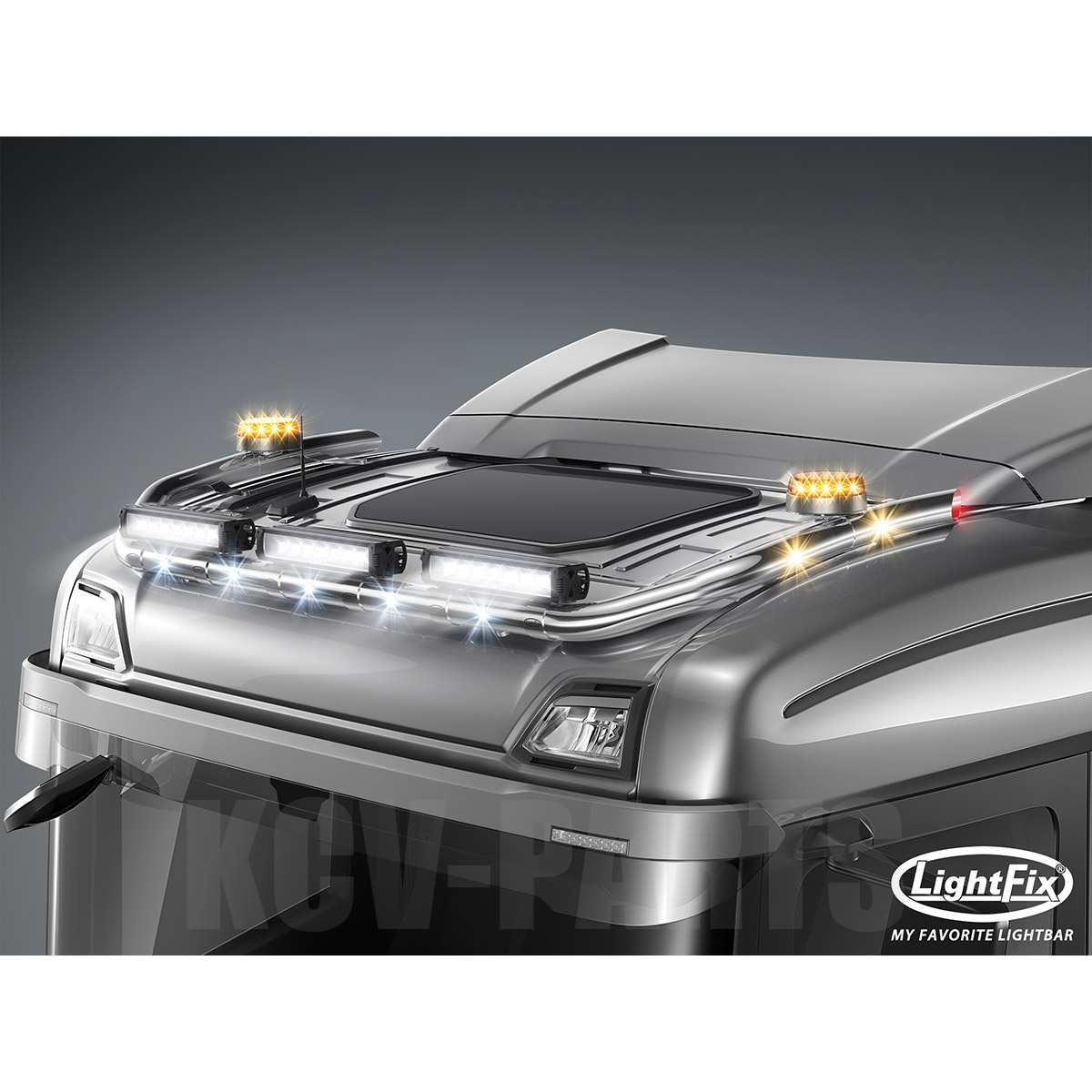 LightFix ハイバー スカイライト "マキシマム" SCANIA Next-Gen ノーマルキャブ用