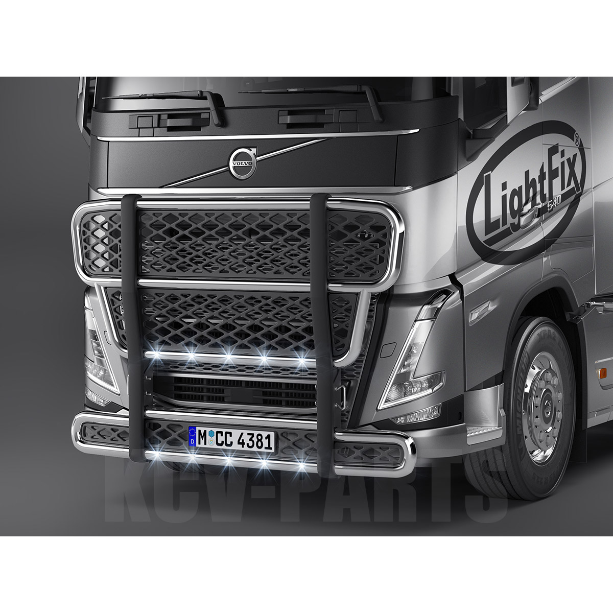 LightFix ブルバー フロントプロテクト "ビッグノルディック" VOLVO FH4