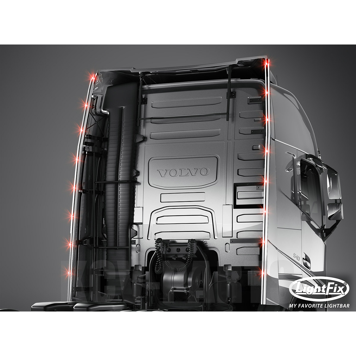 LightFix キャブバー キャブライナー VOLVO FH4 グローブトロッターキャブ用