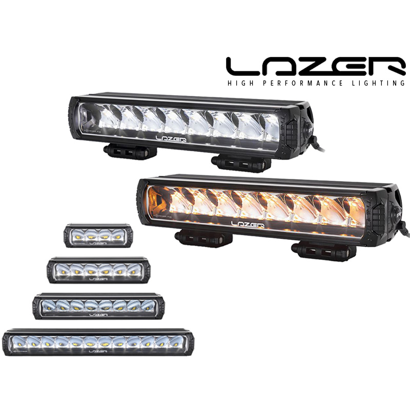 LAZER LAMPS LEDライトバー Triple-R(Gen-2) アンバー&ホワイト ポジションライト付き