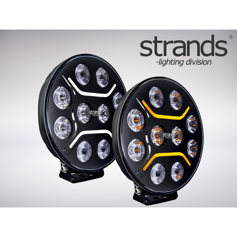 Strands 丸型LEDスポットライト DARK KNIGHT INTENSE 9