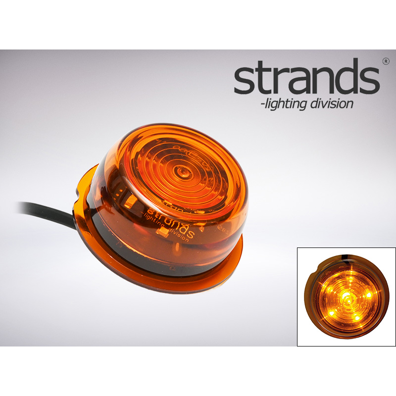 Strands ラバーアーム用LEDマーカーユニット VIKING アンバーレンズ