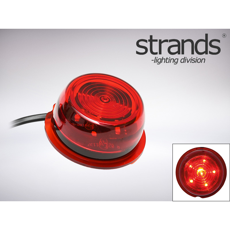 Strands ラバーアーム用LEDマーカーユニット VIKING レッドレンズ