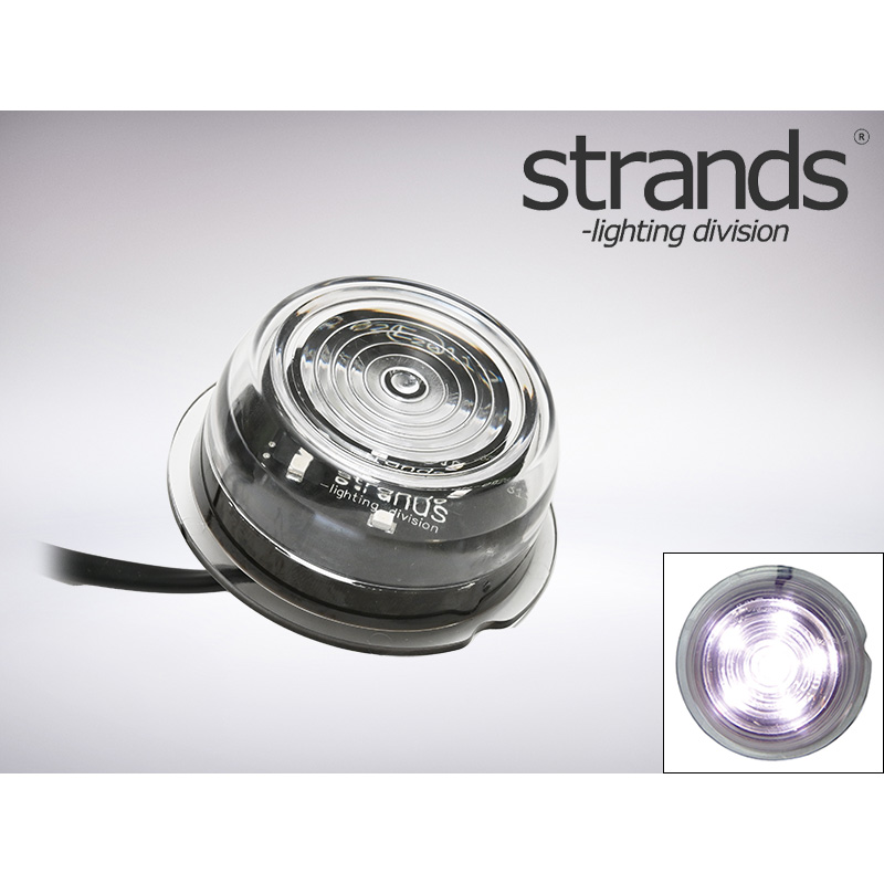 Strands ラバーアーム用LEDマーカーユニット VIKING クリアレンズ/ホワイト点灯　